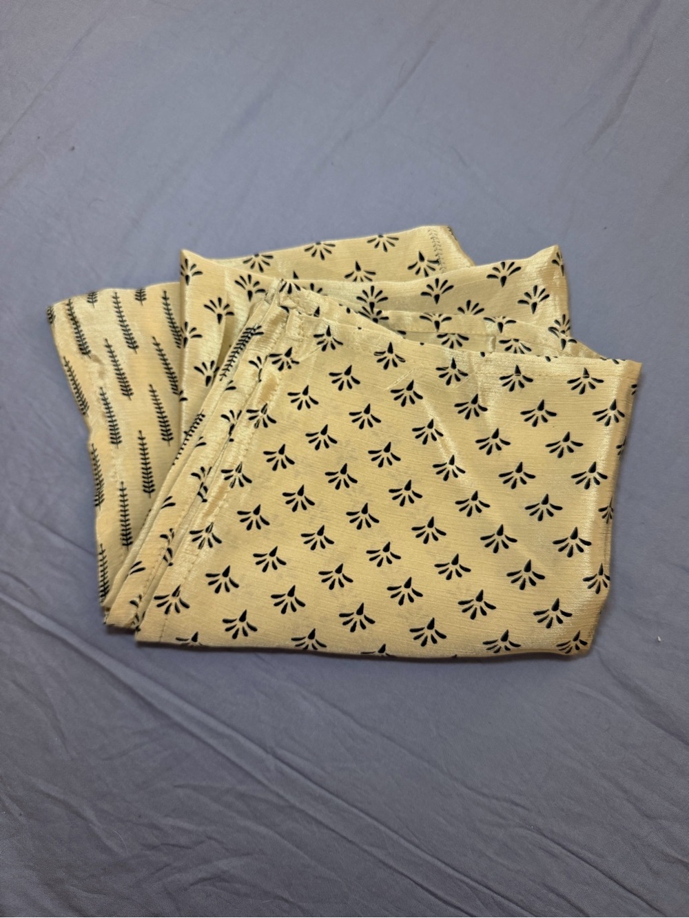 100% Recycled Silk Botanical Print Scarf Wrap